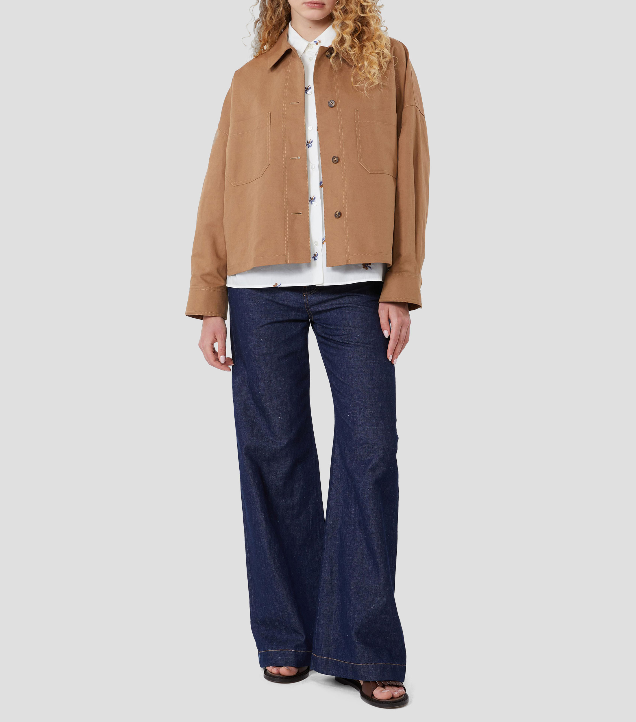 Jeans acampanado Mujer